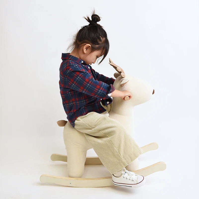 Nordic-Inspired Rocking Horse