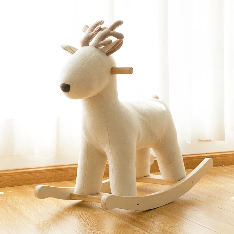 Nordic-Inspired Rocking Horse